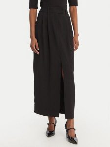 Marella Spódnica maxi Strenna 2613101013 Czarny Regular Fit. Czarne spódnice Marella, bez wzorów, z syntetyku, maxi. Za 468,99 zł.