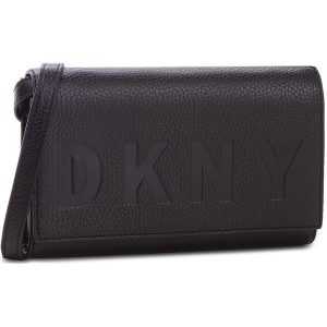 Torebka DKNY - Commuter Wallet On A String R835A670 Black/Silver BSV. Listonoszki marki DKNY. W wyprzedaży za 349,00 zł.