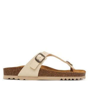 Japonki Scholl. Czarne klapki Scholl, bez wzorów, bez obcasa. Za 252,99 zł.