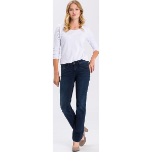 Dżinsy "Rose" - Regular fit - w kolorze granatowym. Niebieskie jeansy marki Cross Jeans, z aplikacjami. W wyprzedaży za 136,95 zł.