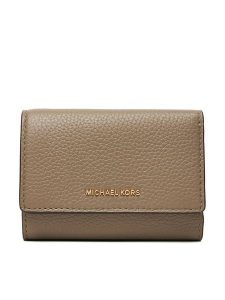 MICHAEL Michael Kors Portfel Bryant 32S5GYTP1L Beżowy. Brązowe portfele MICHAEL Michael Kors, bez wzorów, ze skóry. Za 419,99 zł.