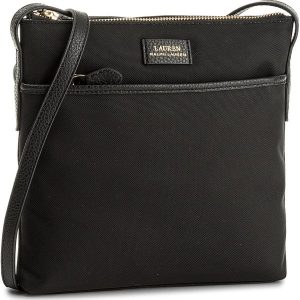 Torebka LAUREN RALPH LAUREN - Chadwick 431700400001 Black. Czarne listonoszki marki Lauren Ralph Lauren, z materiału. W wyprzedaży za 279,00 zł.