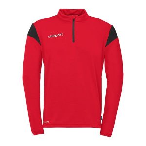 Bluza treningowa z zamkiem błyskawicznym 1/4 Uhlsport Squad 27. Czarne bluzy Uhlsport, bez wzorów, bez kaptura. Za 217,50 zł.