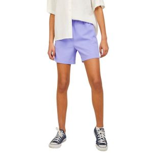 Szorty damskie JJXX Jxpoppy. Fioletowe szorty JJXX, z aplikacjami, z tkaniny. Za 115,00 zł.