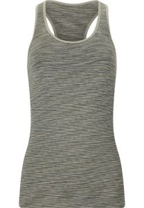Damski tank top Endurance Crina. Szare topy ENDURANCE, l, bez wzorów, z elastanu, eleganckie, bez kołnierzyka, bez ramiączek. Za 111,50 zł.