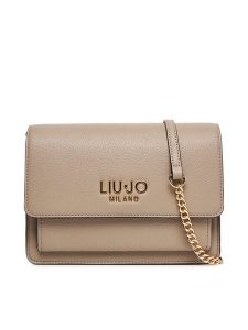Liu Jo Torebka Ecs M Crossbody AF5152 E0058 Beżowy. Brązowe torebki wieczorowe Liu Jo, bez wzorów, ze skóry, bez dodatków. Za 579,99 zł.