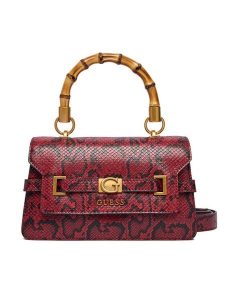 Guess Torebka Sibel HWKP95 06200 Czerwony. Czerwone torebki klasyczne Guess, z aplikacjami, ze skóry, bez dodatków. Za 619,99 zł.