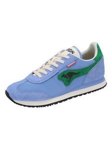 Kangaroos Skórzane sneakersy "Aussie 2.0" w kolorze niebieskim rozmiar: 47. Niebieskie trampki KangaROOS, bez wzorów, z materiału, bez zapięcia. Za 208,99 zł.
