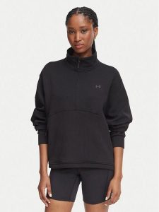 Under Armour Bluza Unstoppable 6013519 Czarny Relaxed Fit. Czarne bluzy Under Armour, s, bez wzorów, bez kaptura. Za 399,99 zł.