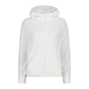 Bluza damska turystyczna CMP 35G5406. Białe bluzy CMP, l, bez wzorów, bez kaptura. Za 297,50 zł.