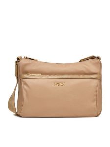 MEXX Torebka C-MEXX-L-009-08 Beżowy. Brązowe listonoszki Mexx, bez wzorów, z materiału, bez dodatków. Za 169,99 zł.