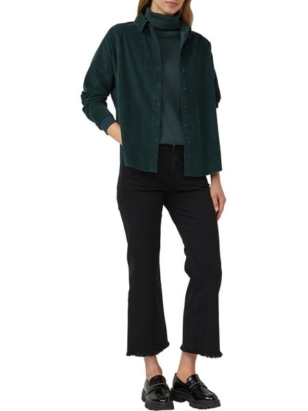 S.OLIVER RED LABEL Dżinsy - Flared fit - w kolorze czarnym rozmiar: 46. Czarne jeansy s.Oliver RED LABEL, z aplikacjami, ze skóry. Za 130,81 zł.