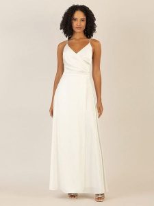 APART Sukienka w kolorze kremowo-oliwkowym rozmiar: 36. Brązowe sukienki Apart, bez wzorów, sportowe, bez kołnierzyka, bez ramiączek, maxi, sportowe. Za 239,99 zł.