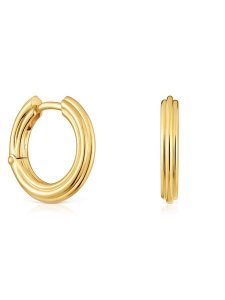 TOUS Kolczyki 1004243500 Złoty. Żółte kolczyki Tous, metalowe. Za 379,99 zł.