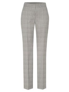 Rosner Spodnie "Luisa" w kolorze szarym rozmiar: 44K. Szare spodnie z wysokim stanem Rosner, bez wzorów, z materiału, z podwyższonym stanem. Za 173,99 zł.