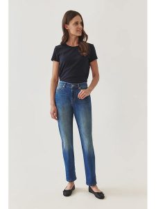 TATUUM Dżinsy - Regular fit - w kolorze granatowym rozmiar: 38. Niebieskie jeansy Tatuum, z aplikacjami. Za 228,38 zł.