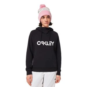 OAKLEY BLUZA 2.0 FLEECE FOA500200-022 r M. Czarne bluzy Oakley, m, bez wzorów, bez kaptura. Za 136,99 zł.