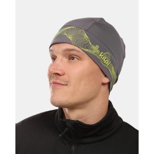 Czapka do biegania unisex Kilpi TAIL-U. Szare czapki Kilpi, bez wzorów, sportowe. Za 60,57 zł.