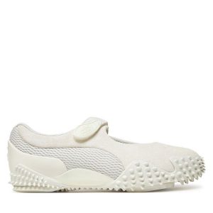 Półbuty Puma. Białe półbuty Puma, bez wzorów, bez obcasa, na płaskiej podeszwie, bez zapięcia. Za 399,99 zł.