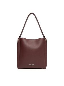 Nine West Torebka CEO-ARIA-S24414 Brązowy. Brązowe torebki klasyczne Nine West, bez wzorów, z materiału, bez dodatków. Za 229,99 zł.